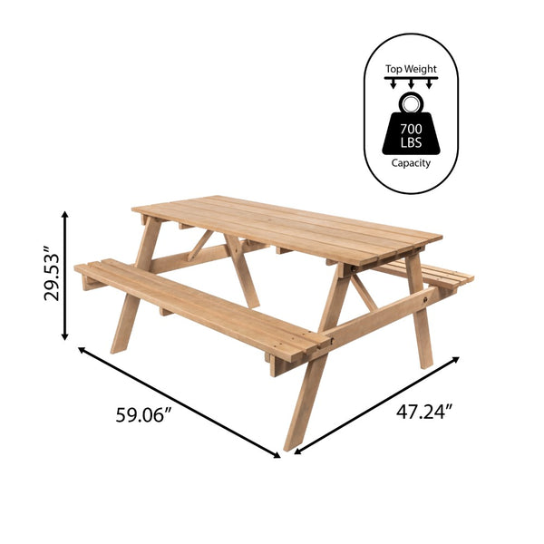 Dimension Image Light Teak / 59''