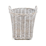 Arbour Rustic Hand-Woven Rattan Nesting Baskets with Wheels and Handles