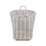 Arbour Rustic Hand-Woven Rattan Nesting Baskets with Wheels and Handles