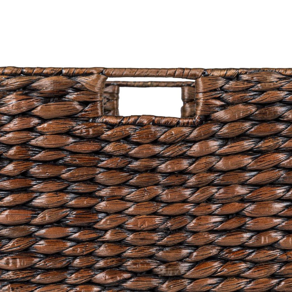 Traditional Assorted Hand-Woven Hyacinth/Iron Baskets