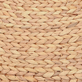 Dune Farmhouse Classic Handwoven Hyacinth Storage Boat Baskets with Handles