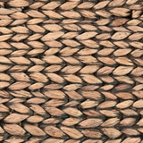 Dune Farmhouse Classic Handwoven Hyacinth Storage Boat Baskets with Handles