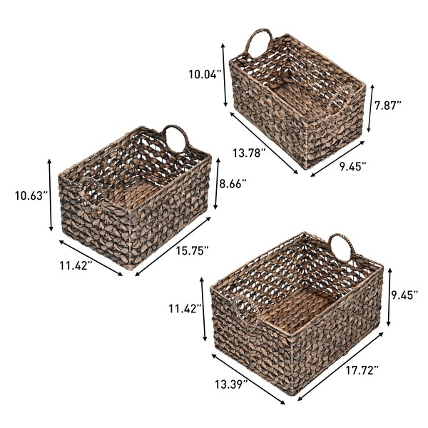Dimension Image Brown (Set of 3)