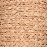 Ash Bohemian Cottage Handwoven Hyacinth Cylinder Nesting Baskets with Handles