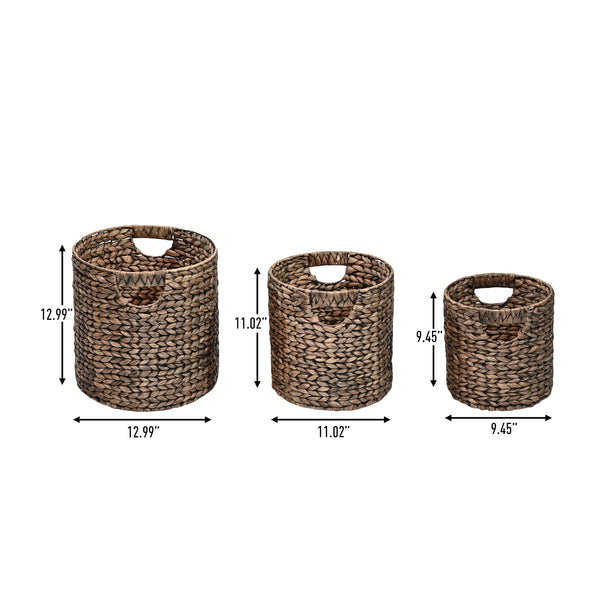 Dimension Image Brown (Set of 3)