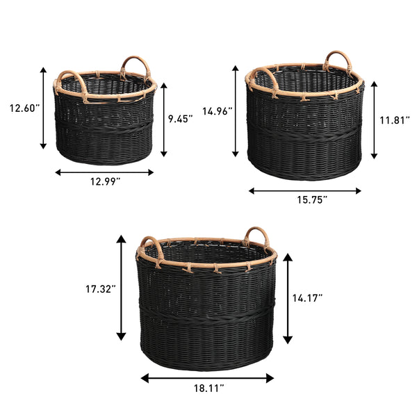 Dimension Image Black (Set of 3)