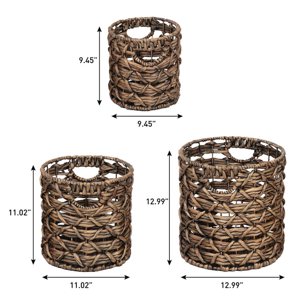 Dimension Image Brown (Set of 3)