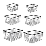 Camden Vintage Industrial Handmade Wire Metal Nesting Storage Baskets