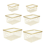 Camden Vintage Industrial Handmade Wire Metal Nesting Storage Baskets