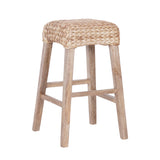 Cebu Bohemian Basics Rattan Backless Bar Stool