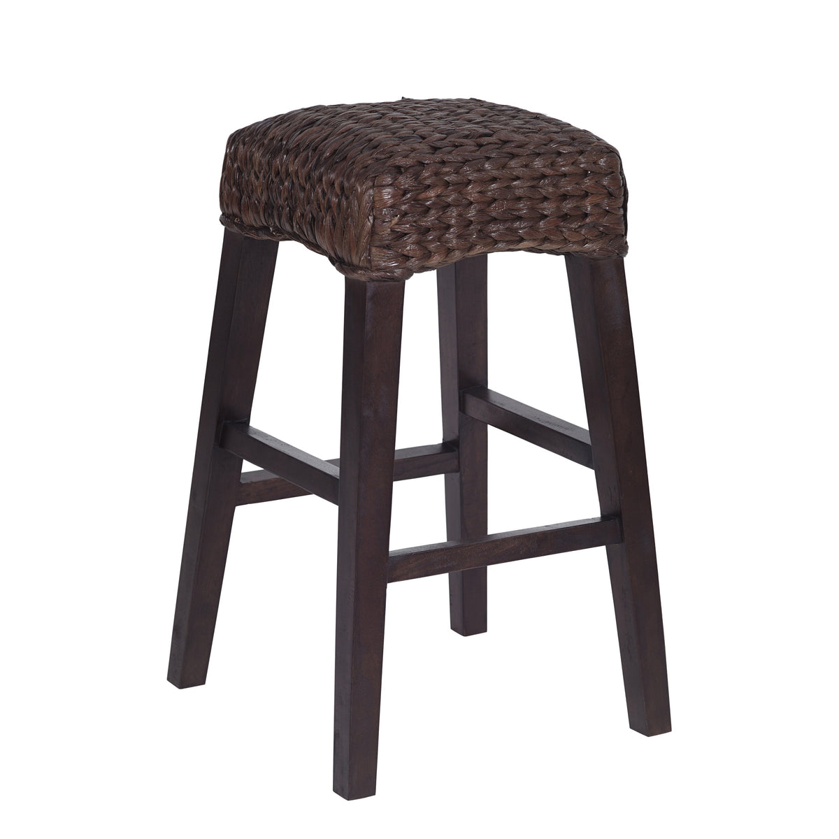 Cebu Bohemian Basics Rattan Backless Bar Stool