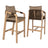Brown/Light Teak (Set of 2)