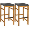 Light Teak/Grey (Set of 2)