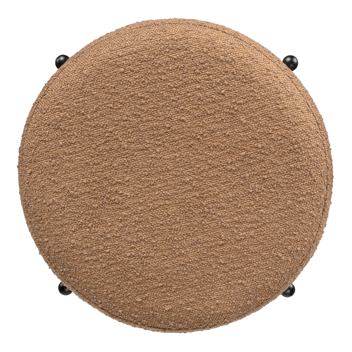 Carrie Modern Round Backless Cushioned Bar/Counter Stool