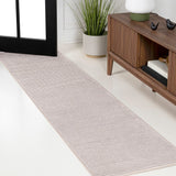 Marlo Modern Minimalist Pinstripe High-low Area Rug