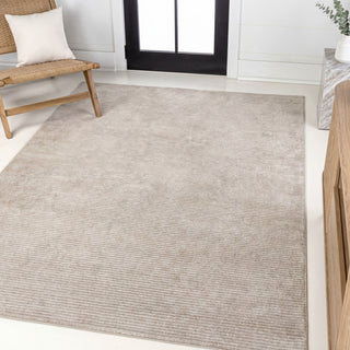 Marlo Modern Minimalist Pinstripe High-low Area Rug