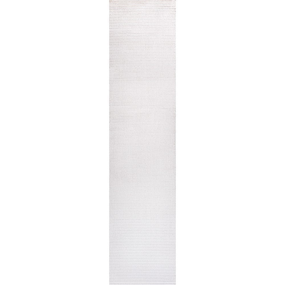 Marlo Modern Minimalist Pinstripe High-low Area Rug