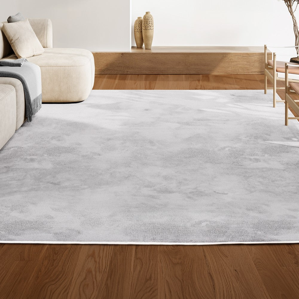 Marlo Modern Minimalist Pinstripe High-low Area Rug