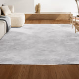 Marlo Modern Minimalist Pinstripe High-low Area Rug