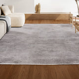 Marlo Modern Minimalist Pinstripe High-low Area Rug