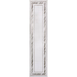 Verano Classic Border Marble Pattern High-low Area Rug