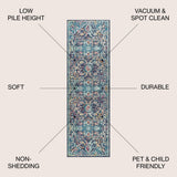 Fogo Zafra Vintage Medallion Area Rug