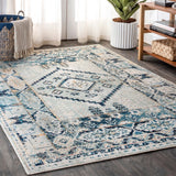 Nova Osuna Diamond Vintage Medallion Area Rug