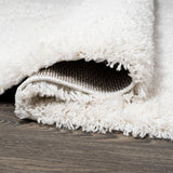 Dunedin Groovy Solid Shag Area Rug