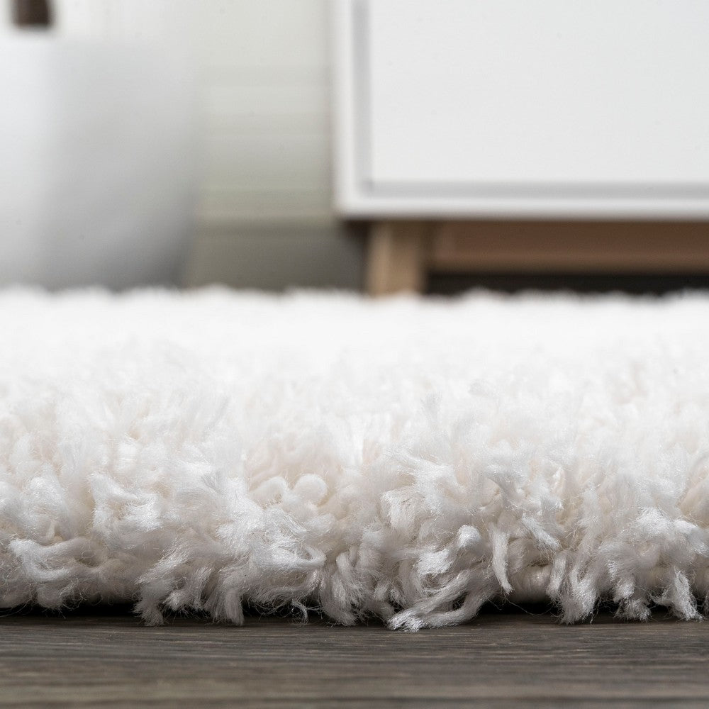Dunedin Groovy Solid Shag Area Rug