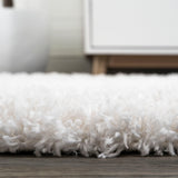 Dunedin Groovy Solid Shag Area Rug