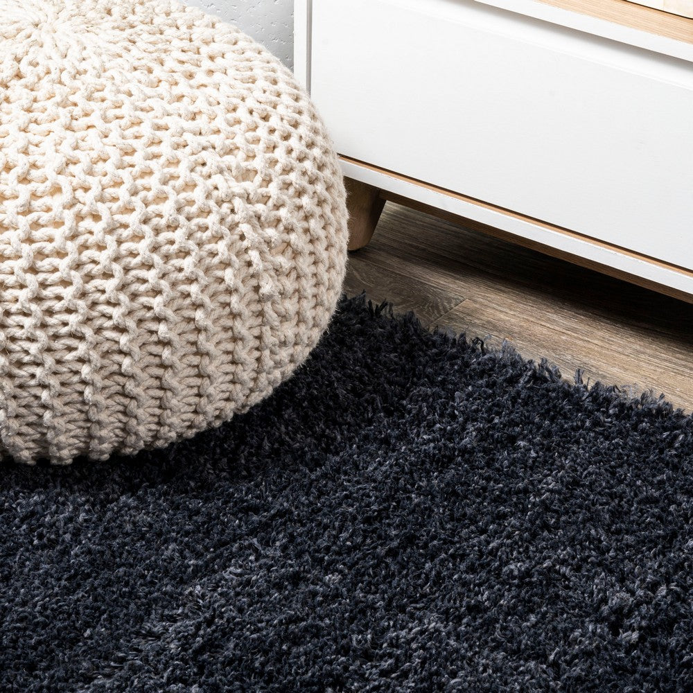 Dunedin Groovy Solid Shag Area Rug