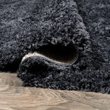 Dunedin Groovy Solid Shag Area Rug