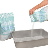 Unscented Premium Clumping Bentonite Clay Cat Litter w/Activated Charcoal