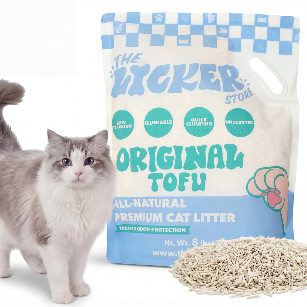 Choco Absorbent Fast Clumping, Flushable, Natural Ingredient, Odor Control, Low Dust and Low Tracking Tofu Cat Litter