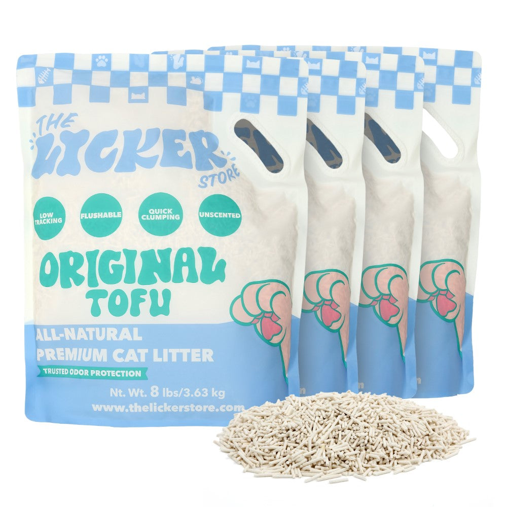 Choco Absorbent Fast Clumping, Flushable, Natural Ingredient, Odor Control, Low Dust and Low Tracking Tofu Cat Litter