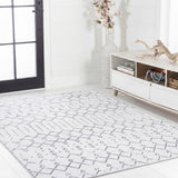 Selvino Moroccan Diamond Trellis Machine-washable Area Rug