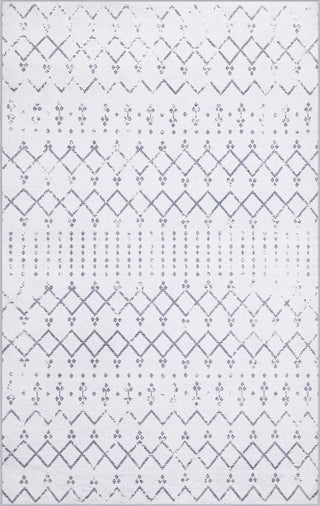 Selvino Moroccan Diamond Trellis Machine-washable Area Rug