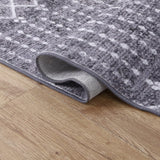 Selvino Moroccan Diamond Trellis Machine-washable Area Rug