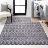 Selvino Moroccan Diamond Trellis Machine-washable Area Rug