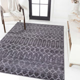 Selvino Moroccan Diamond Trellis Machine-washable Area Rug