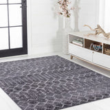 Selvino Moroccan Diamond Trellis Machine-washable Area Rug