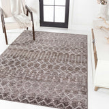 Selvino Moroccan Diamond Trellis Machine-washable Area Rug