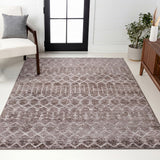 Selvino Moroccan Diamond Trellis Machine-washable Area Rug
