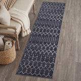 Selvino Moroccan Diamond Trellis Machine-washable Area Rug