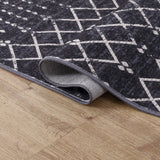 Selvino Moroccan Diamond Trellis Machine-washable Area Rug