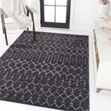 Selvino Moroccan Diamond Trellis Machine-washable Area Rug