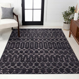 Selvino Moroccan Diamond Trellis Machine-washable Area Rug