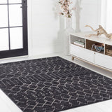 Selvino Moroccan Diamond Trellis Machine-washable Area Rug