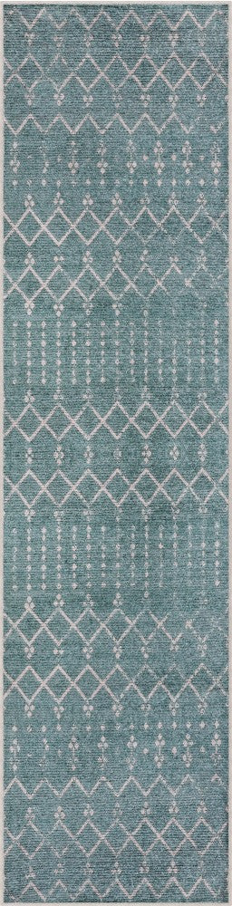 Selvino Moroccan Diamond Trellis Machine-washable Area Rug