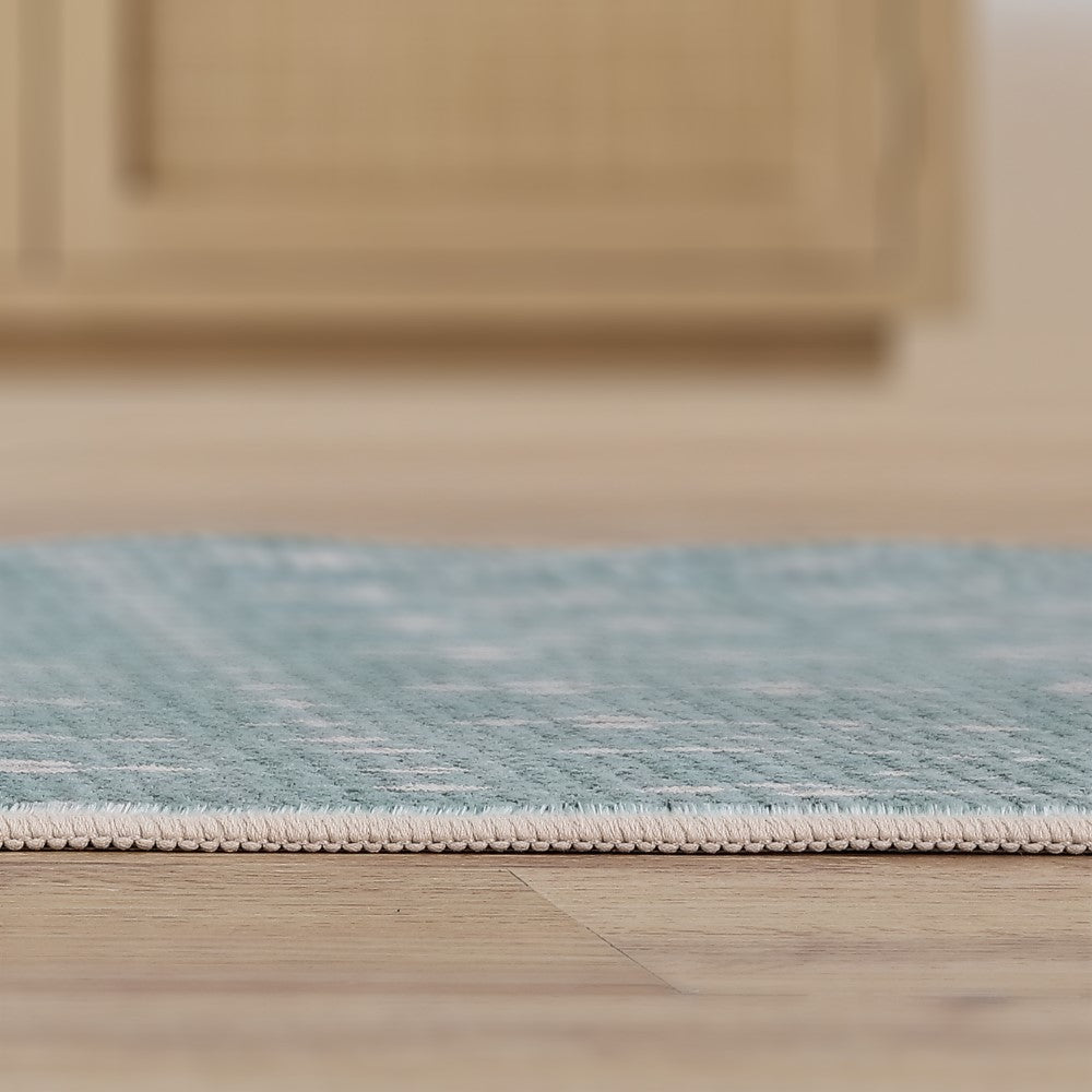 Selvino Moroccan Diamond Trellis Machine-washable Area Rug